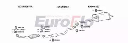 Система выпуска ОГ EuroFlo DNMIC12 1015